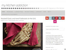 Tablet Screenshot of mykitchenaddiction.com
